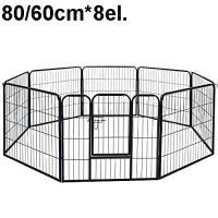 Metalowy kojec, klatka hodowlana  80*60 cm 8 el.