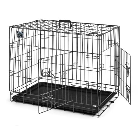 Metalowa Klatka Kennelowa, Kojec Dla Psa, Transporter dla Kota S (60/45/51cm) 24